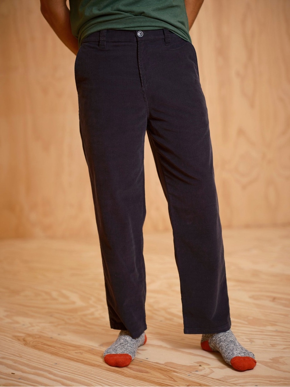 Mollusk California corduroy Boat Pants Elastic Waist Size XL cotton gorp core